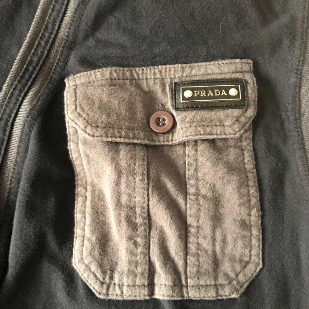 Prada sleeveless shirt